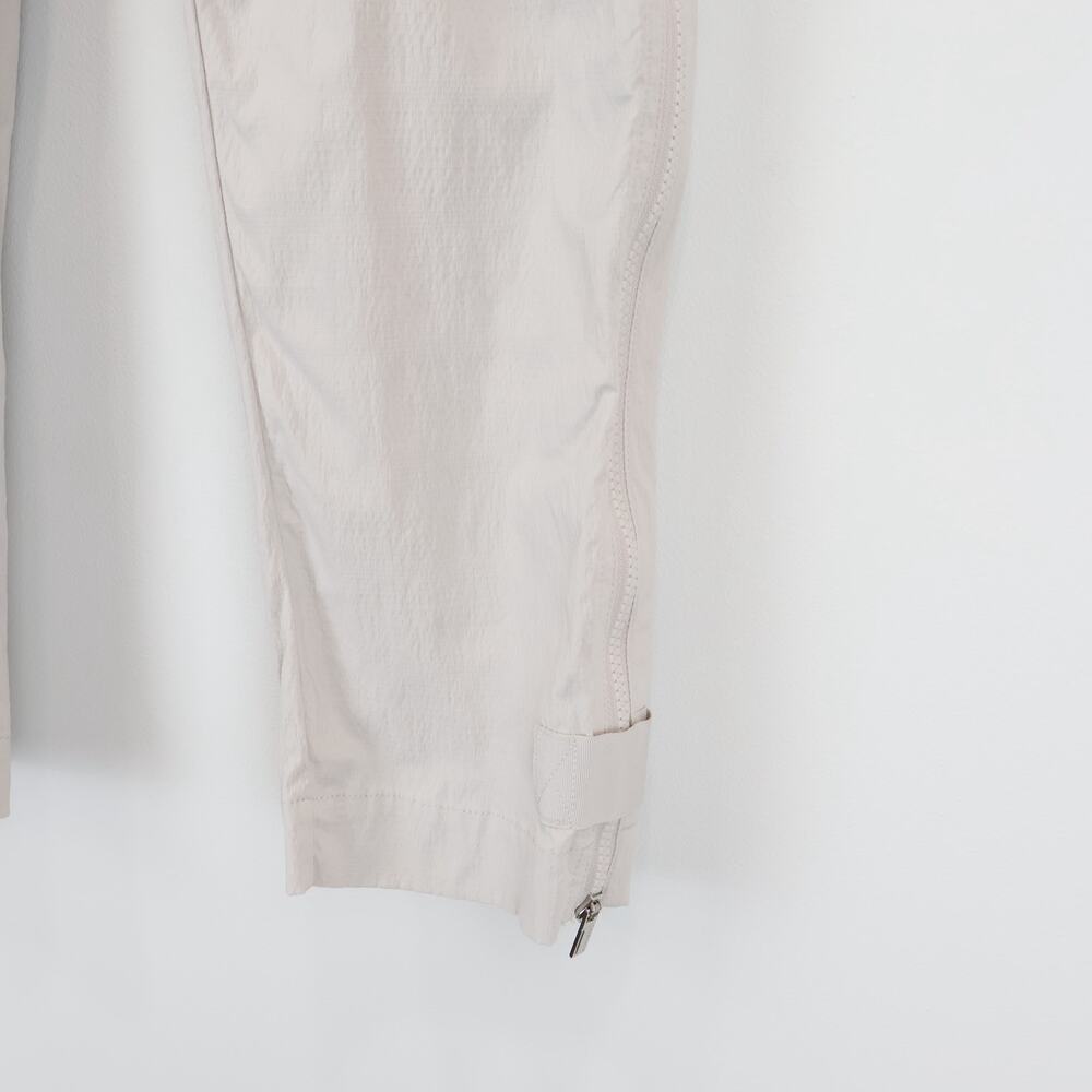 Athleta Trekkie Belted Pant Birch Grey Size 8 - Picture 5 of 8